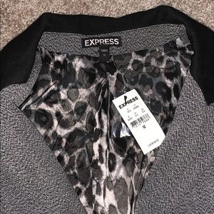 express grey blazer size 12
